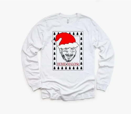 Home Malone Long Sleeve Tee.