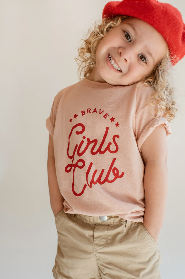 Brave Girls Club, Graphic Tees for Kids, Toddler Shirts