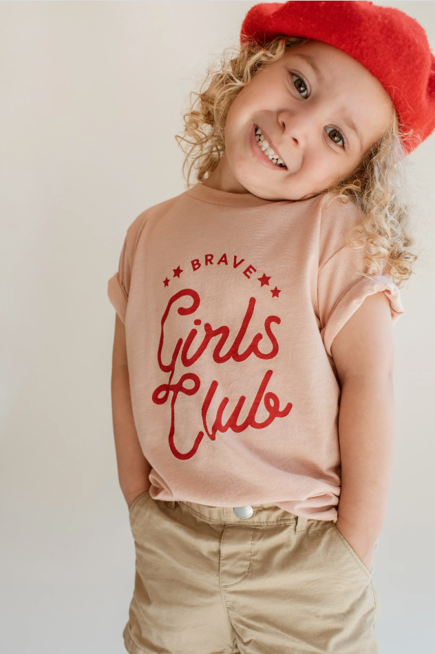 Brave Girls Club, Graphic Tees for Kids, Toddler Shirts.