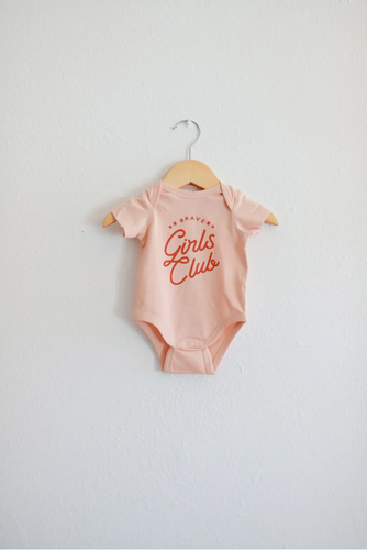 Brave Girls Club Baby Onesie, Baby Bodysuit, Baby Gift.