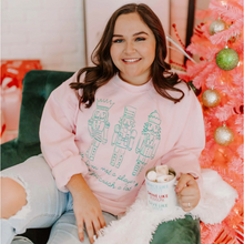 Load image into Gallery viewer, I&#39;m Not a Player I just Crush Christmas Pink Sweatshirt
