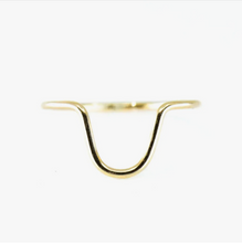 Load image into Gallery viewer, Curve Ring in 14k Gold Filled
