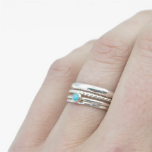 Load image into Gallery viewer, Smooth Stacking Ring in Silver
