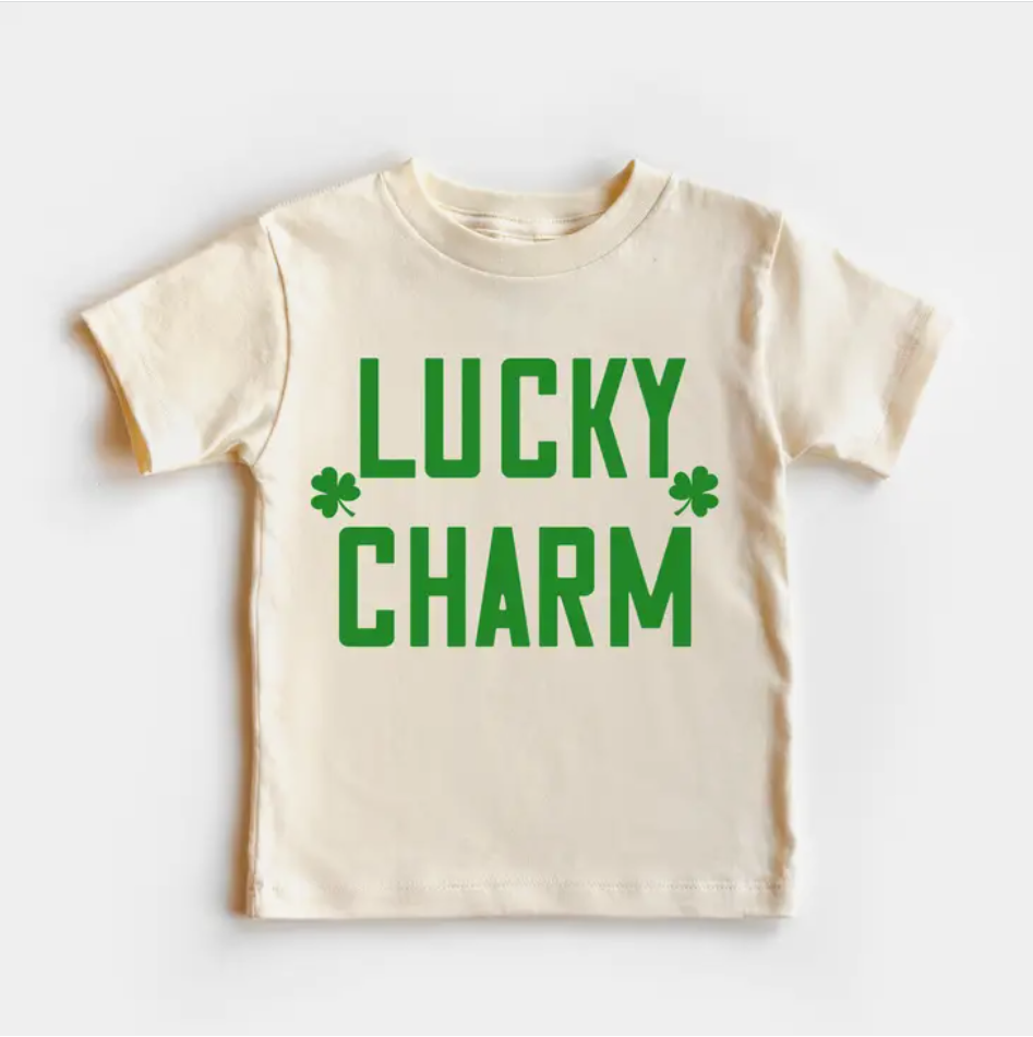 Lucky Charm St. Patricks Day Toddler and Youth Shirt