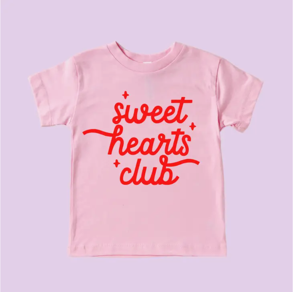 Sweet Hearts Club Valentines Day Shirt Toddler and Youth