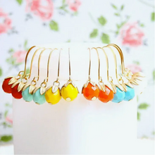 Load image into Gallery viewer, Colorful Dangle Earrings.
