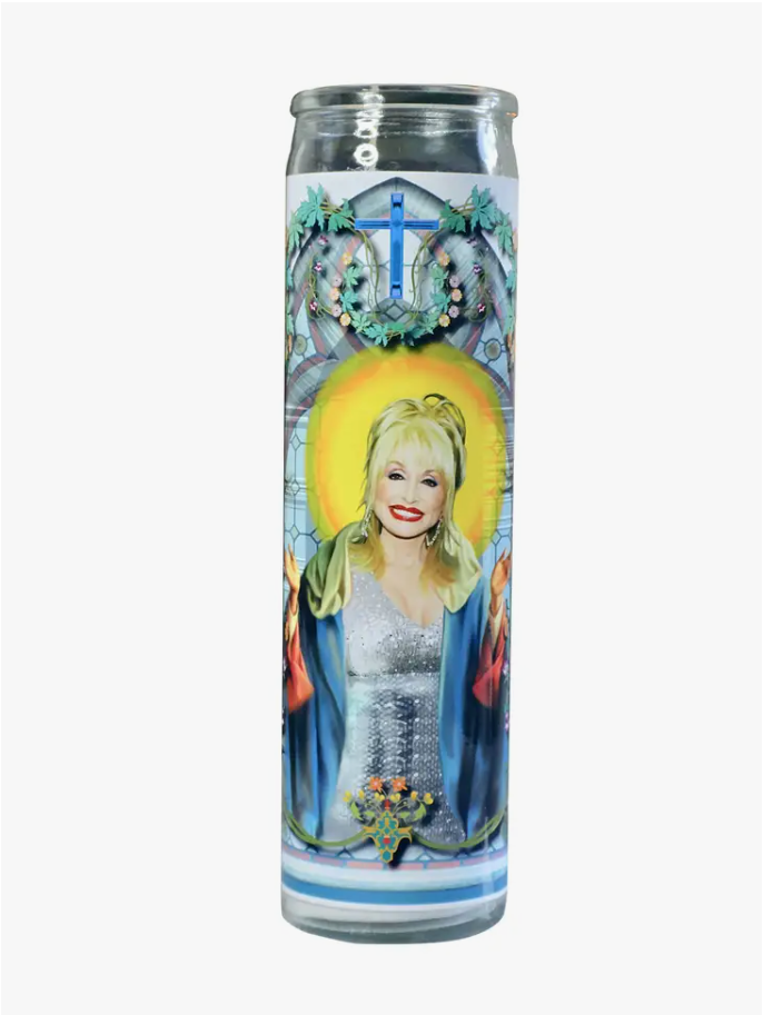 Dolly Parton Celebrity Prayer Candle