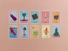 Load image into Gallery viewer, Millennial Loteria Board Game: El Adult Expansion Pack.
