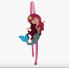 Load image into Gallery viewer, Pretty Mermaids Headband.
