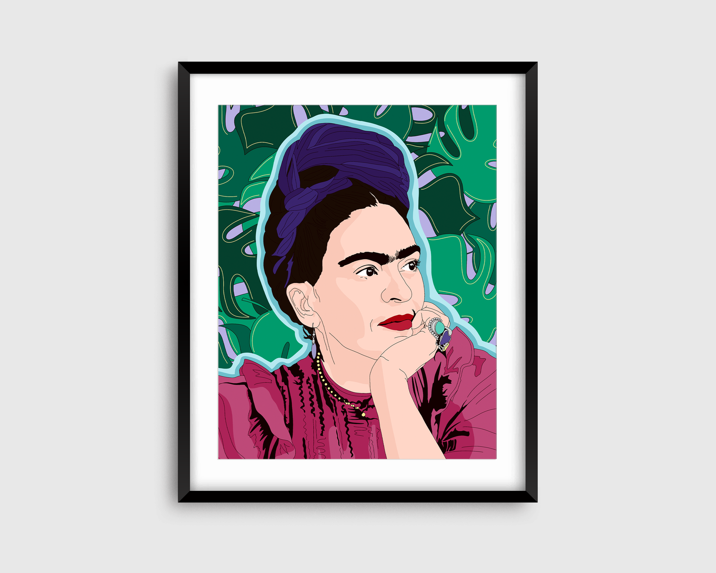 Frida Kahlo Fine Art Print.