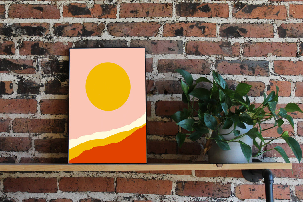 Art Print: Desert Sun