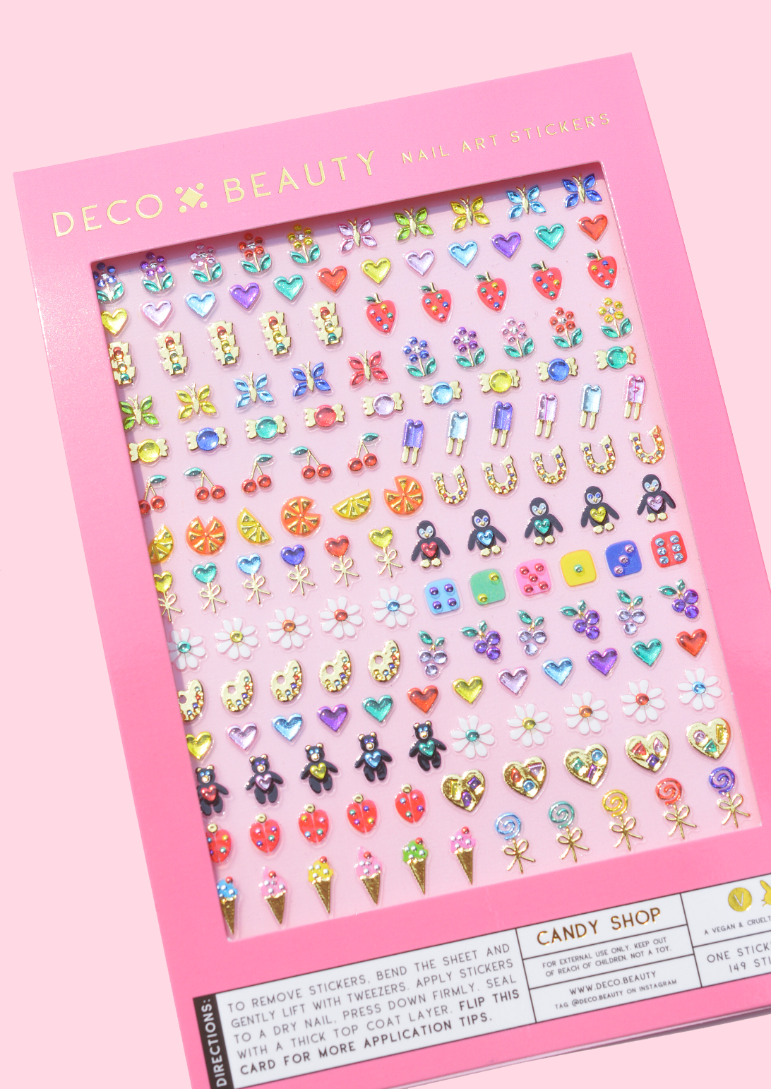Nail Art Stickers - Candy Shop.