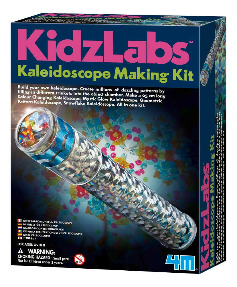 4M Kaleidoscope Making Kit-DIY Kits for Kids.