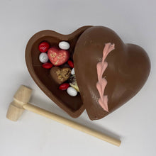 Load image into Gallery viewer, Milk Chocolate Breakable Heart
