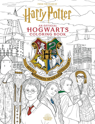 Harry Potter: Hogwarts: An Official Coloring Book.