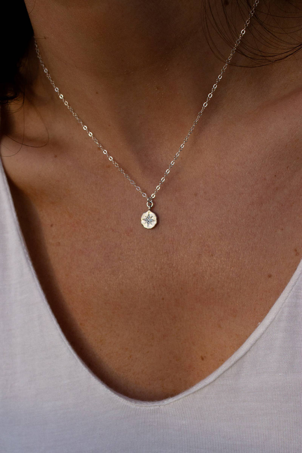 Sterling Silver True North Necklace