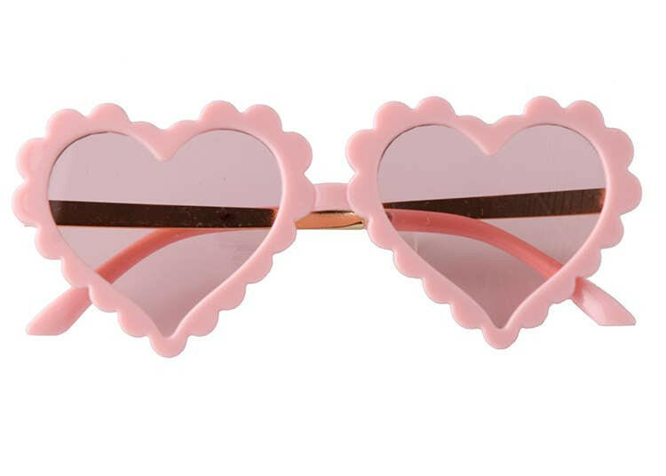 Heart Sunglasses - Pink.