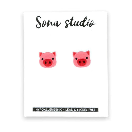 Little Pig Earrings.