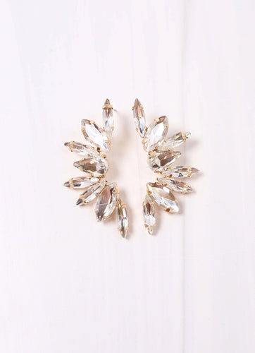 Winchester Stone Earring CLEAR.