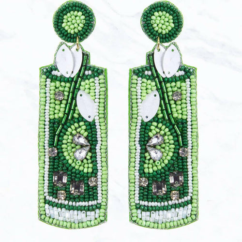 Mojito Bead Earrings.