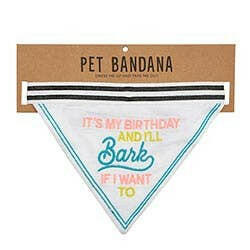 Pet Bandana-It's My Birthday.