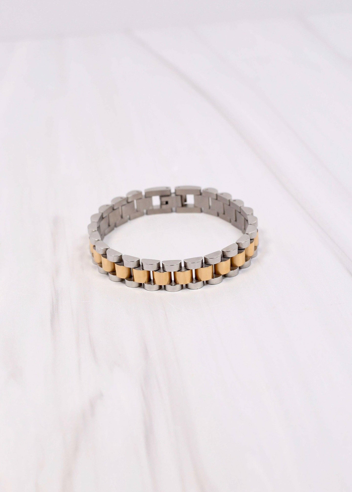Brookfield Link Bracelet GOLD SILVER.