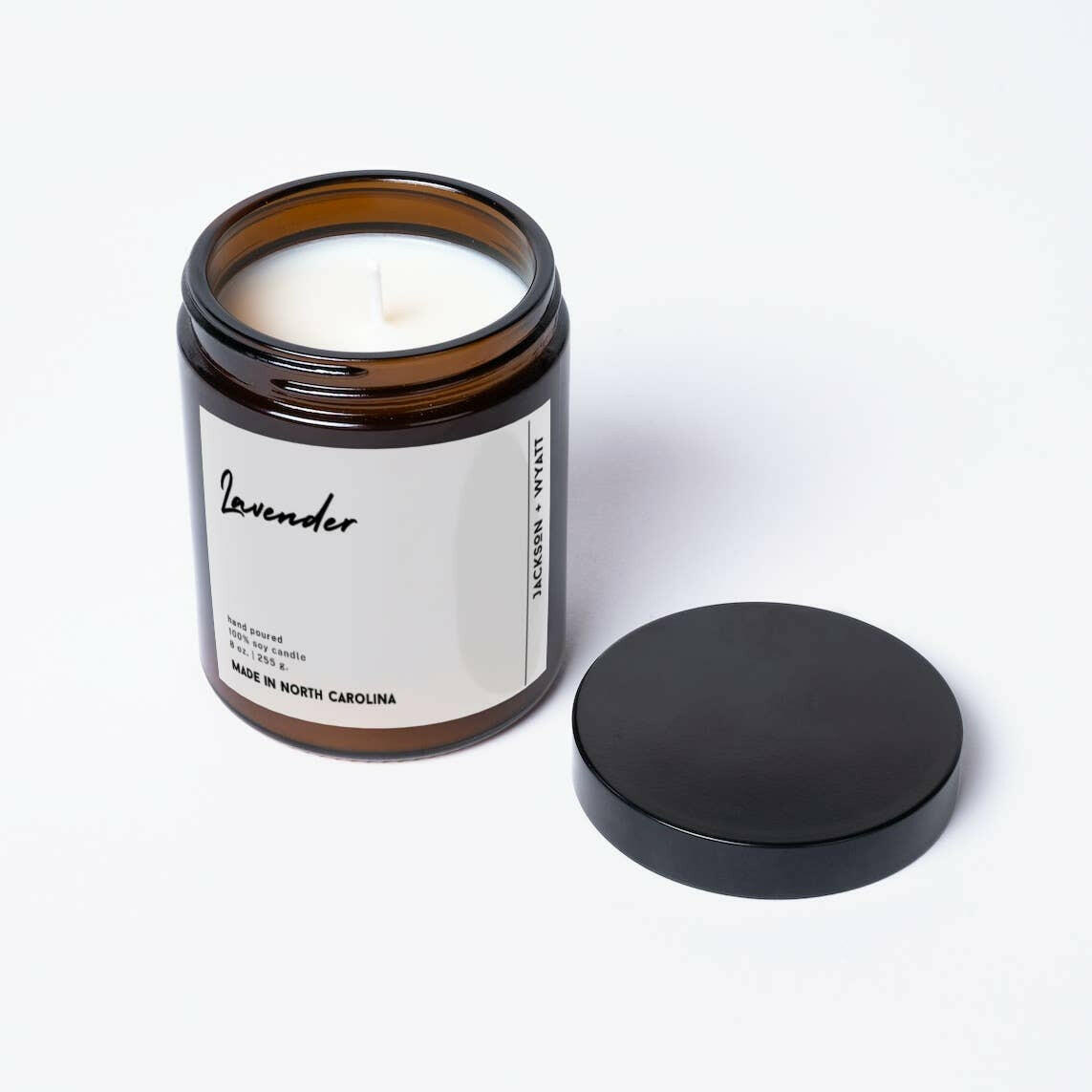 Lavender - Hand Poured Organic Soy Candle.