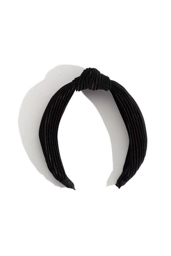 Ruched Top Knot Headband.