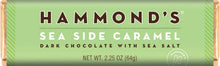 Load image into Gallery viewer, Natural Sea Side Caramel Dark Chocolate Candy Bar 2.25oz.
