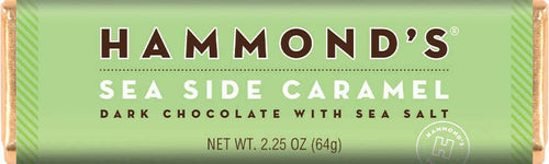 Natural Sea Side Caramel Dark Chocolate Candy Bar 2.25oz.