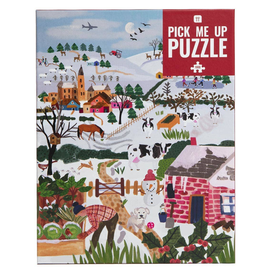1000-Piece Christmas Village Puzzle