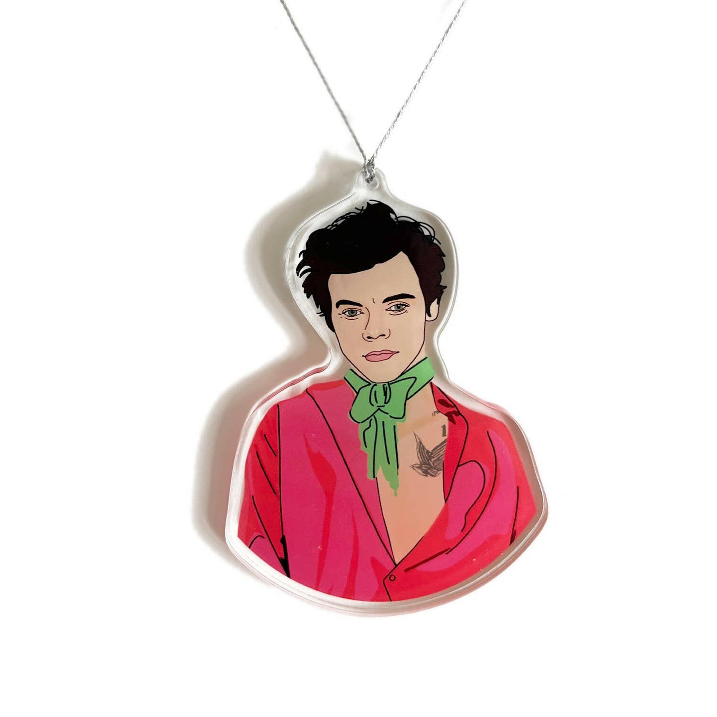 Harry Styles Christmas Ornament.