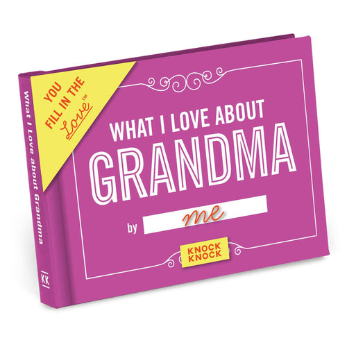 What I Love about Grandma Fill in the Love® Book.