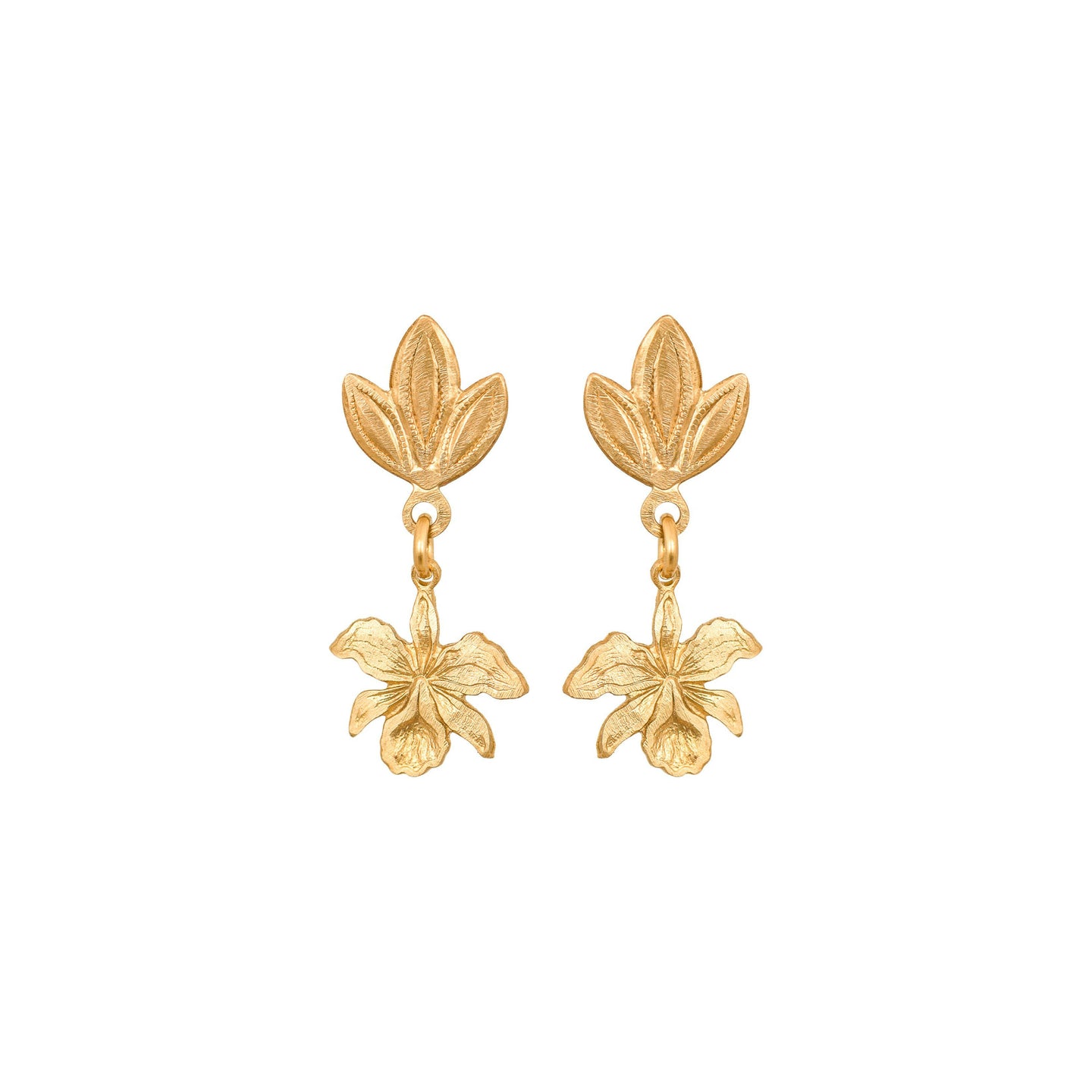 Wee Laelia Orchid Earrings.