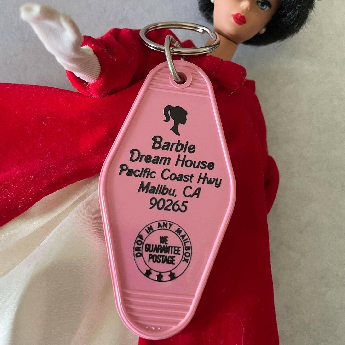 Motel Key Fob - Barbie Dream House.