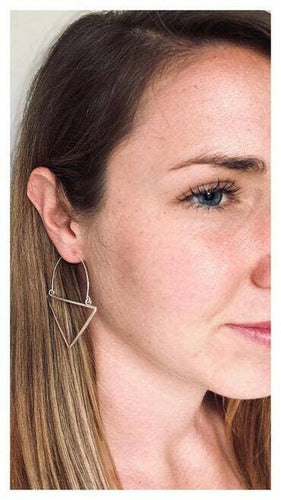 The Alise Earring- Sterling Silver.