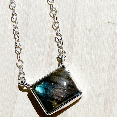 Labradorite Necklace.
