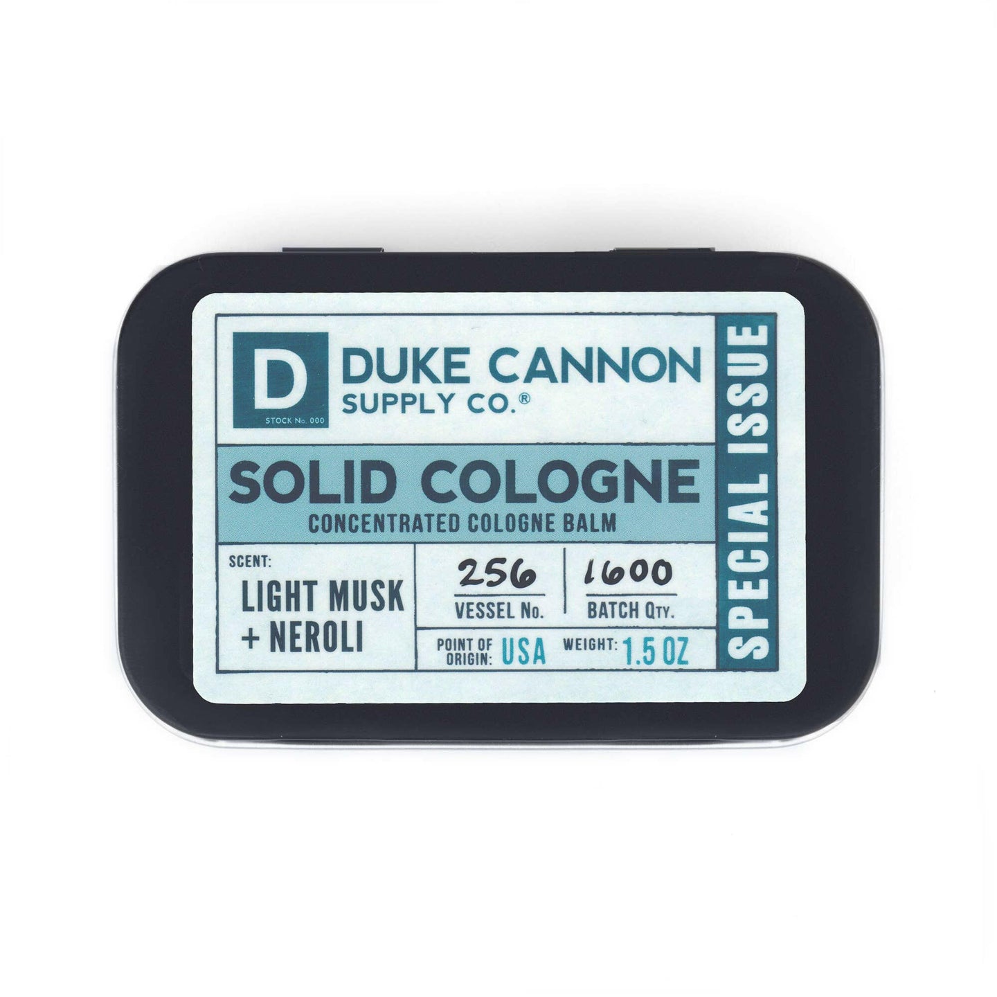 Solid Cologne - Light Musk + Neroli (Special Issue).