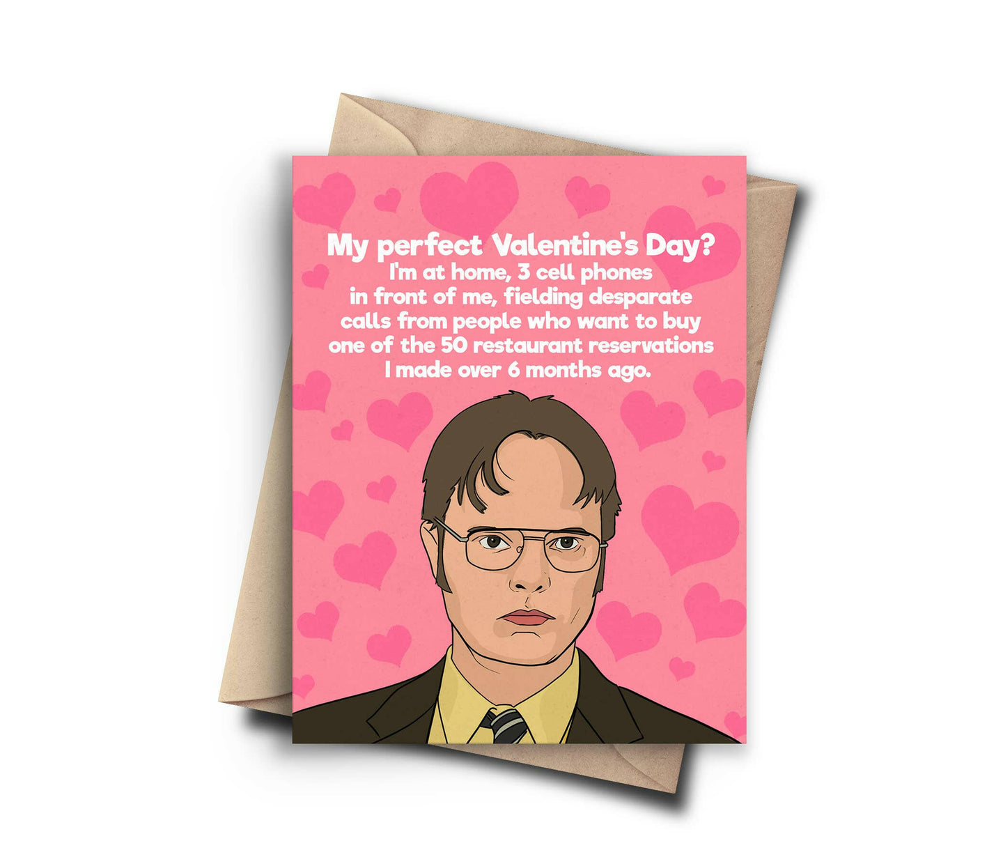 Dwights Perfect Valentines Day Card - The Office Quote.