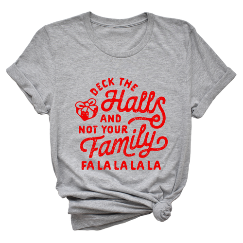 Deck The Halls Christmas Tee.