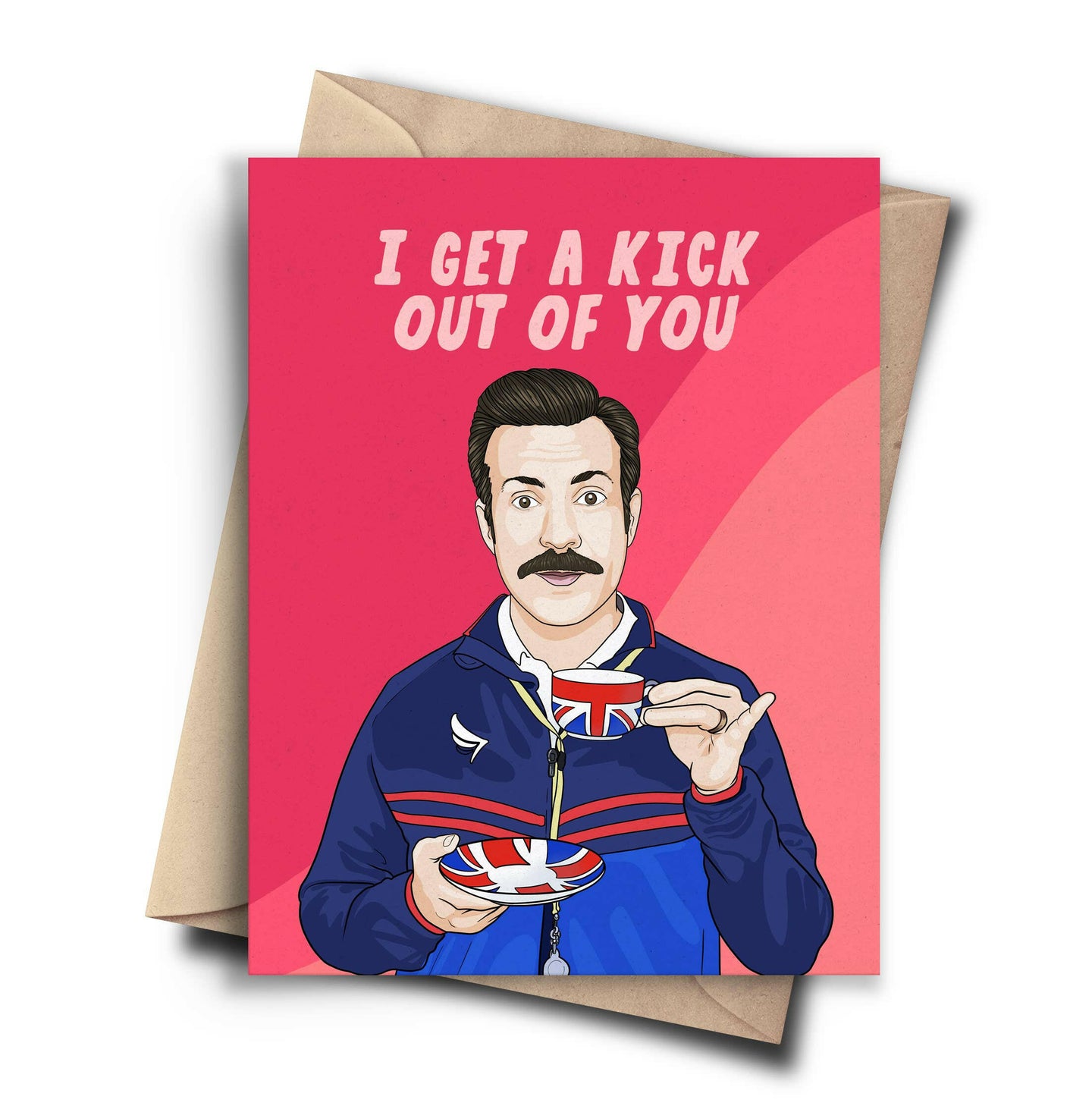 Funny Ted Lasso Love Card Anniversary Card Valentine.