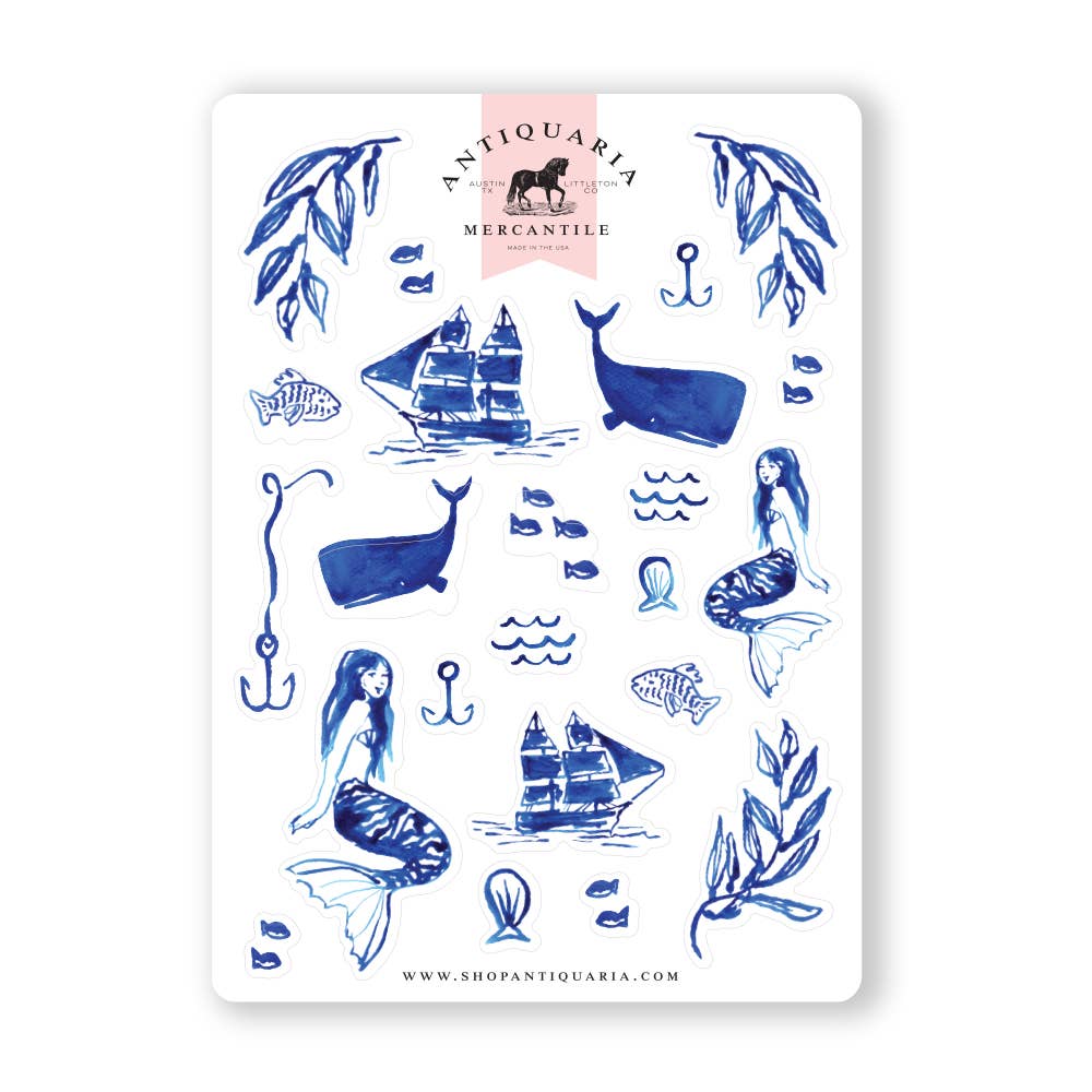 Sticker Sheet: Mermaids