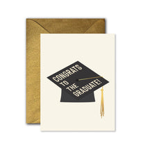 Load image into Gallery viewer, Graduate Hat Graduation Greeting Card
