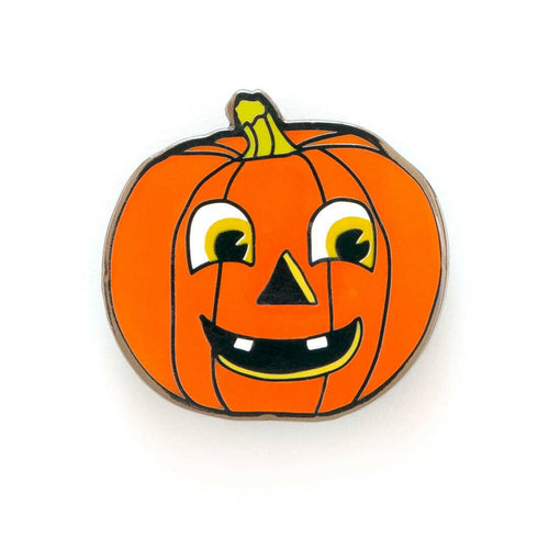 Pumpkin Enamel Pin.