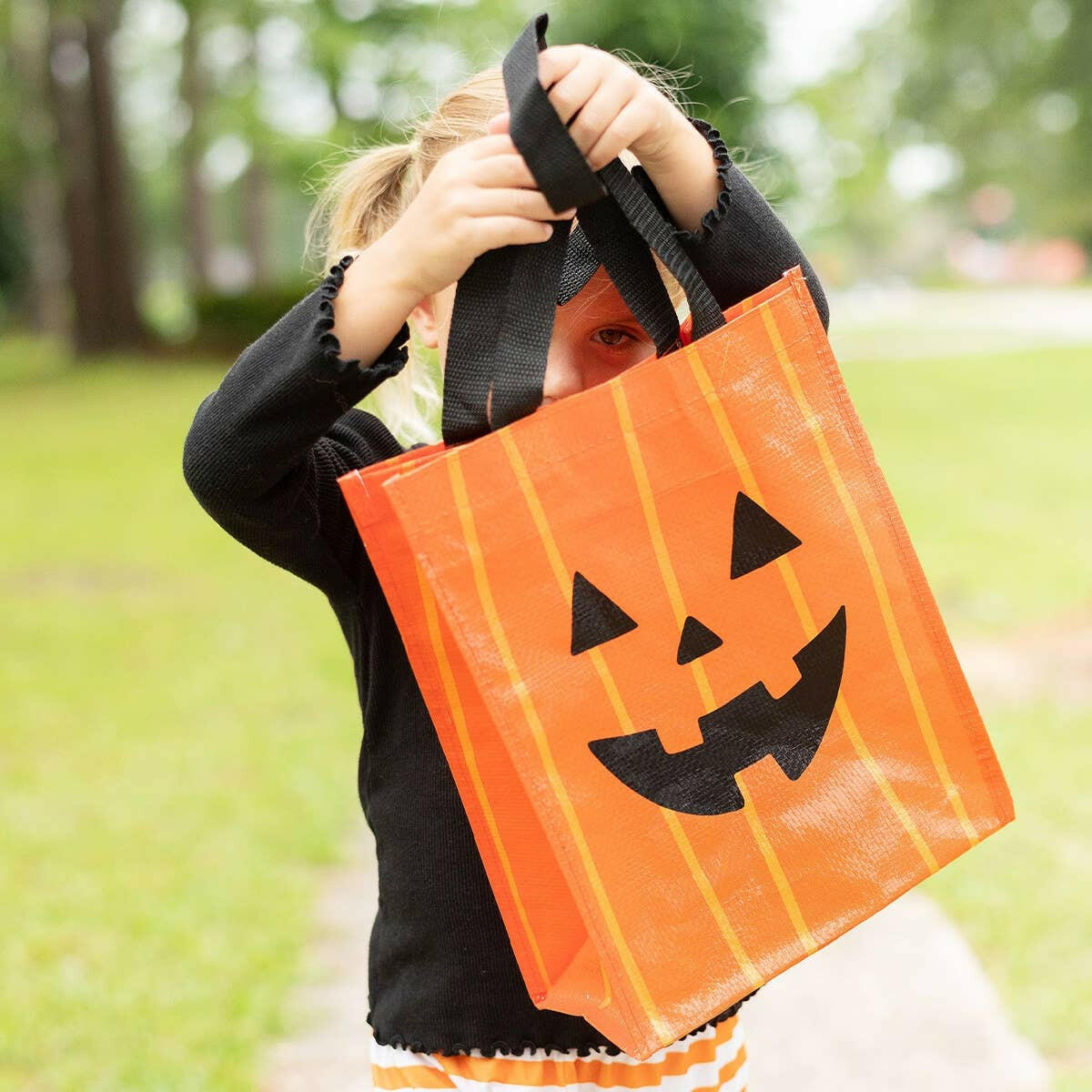 Pumpkin Halloween Tote.