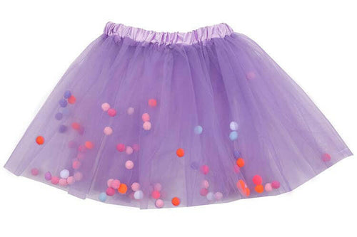 Lavender Pom Pom Tutu.