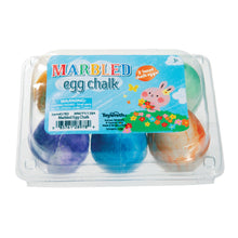 Load image into Gallery viewer, Marbled Egg Chalk, 6 pack Outdoor Art Supplies
