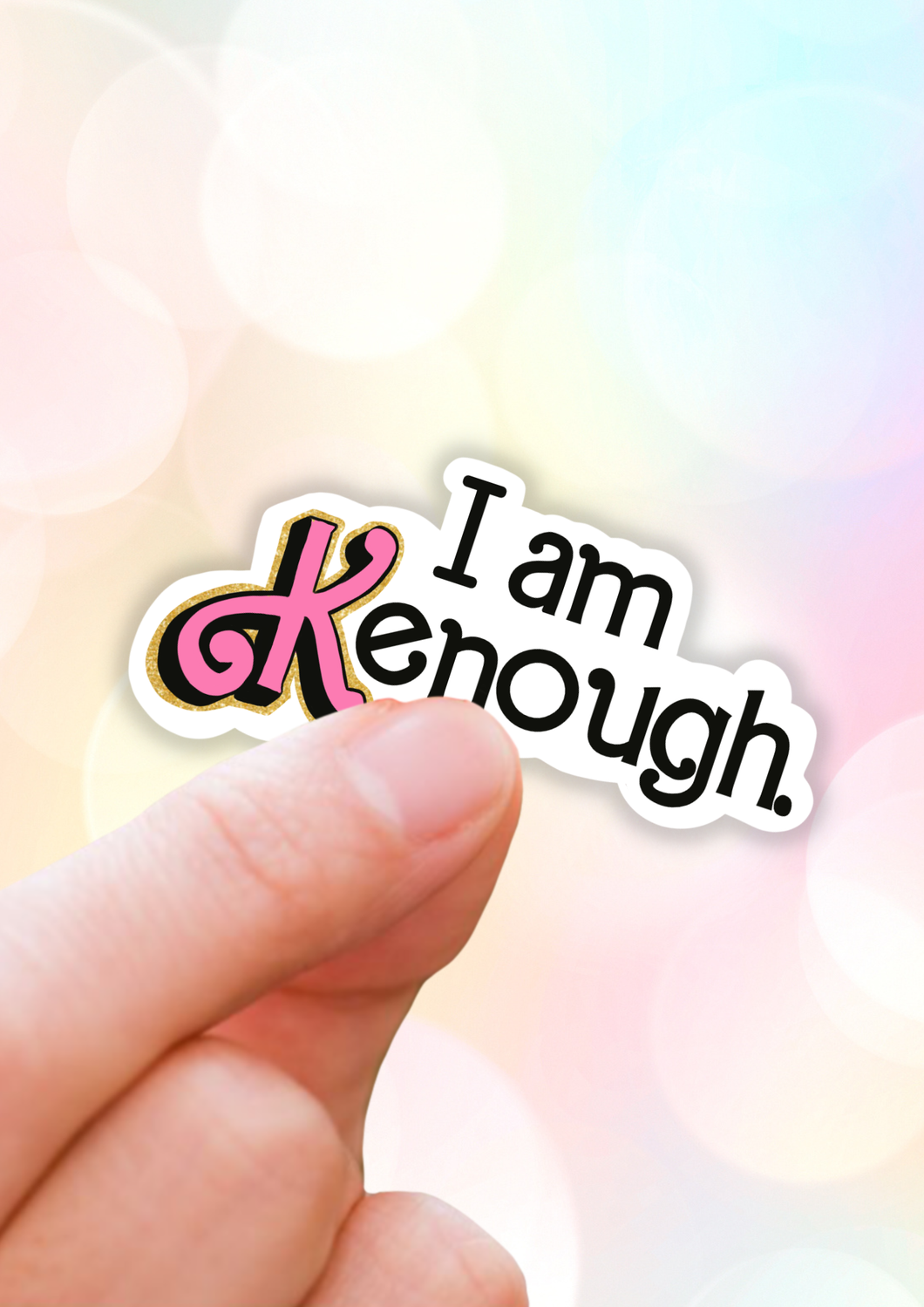 I am Kenough Barbie Sticker