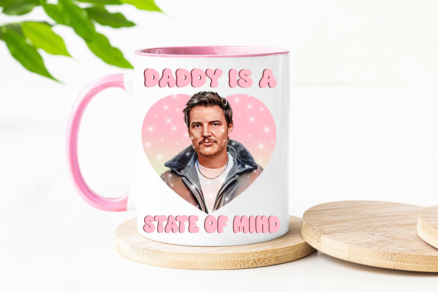 Daddy is a State of Mind Coffee Mug Pedro Pascal.