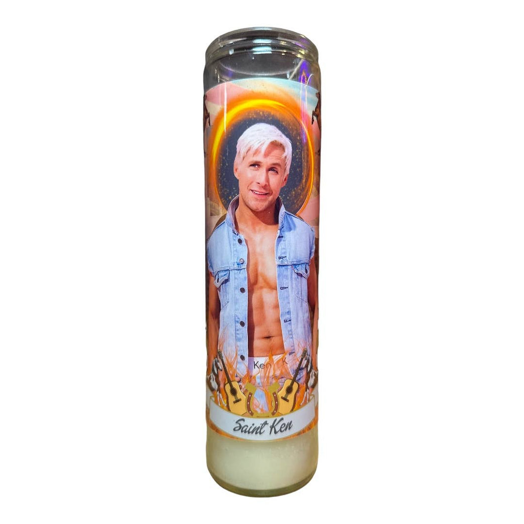 The Luminary Ken Altar Candle Barbie Movie